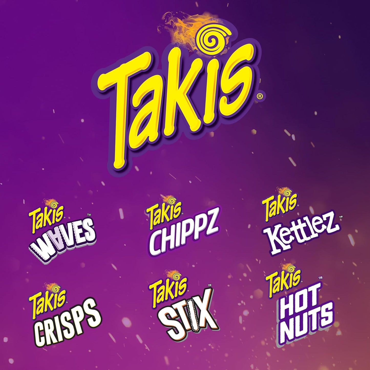 Takis Mini 25 pc / 1.23 oz Bite Size Variety Pack, Assorted Flavored Mixed Rolled Tortilla Chips – (15) Fuego Mini 1.23 oz, (10) Nitro Mini 1.23 oz