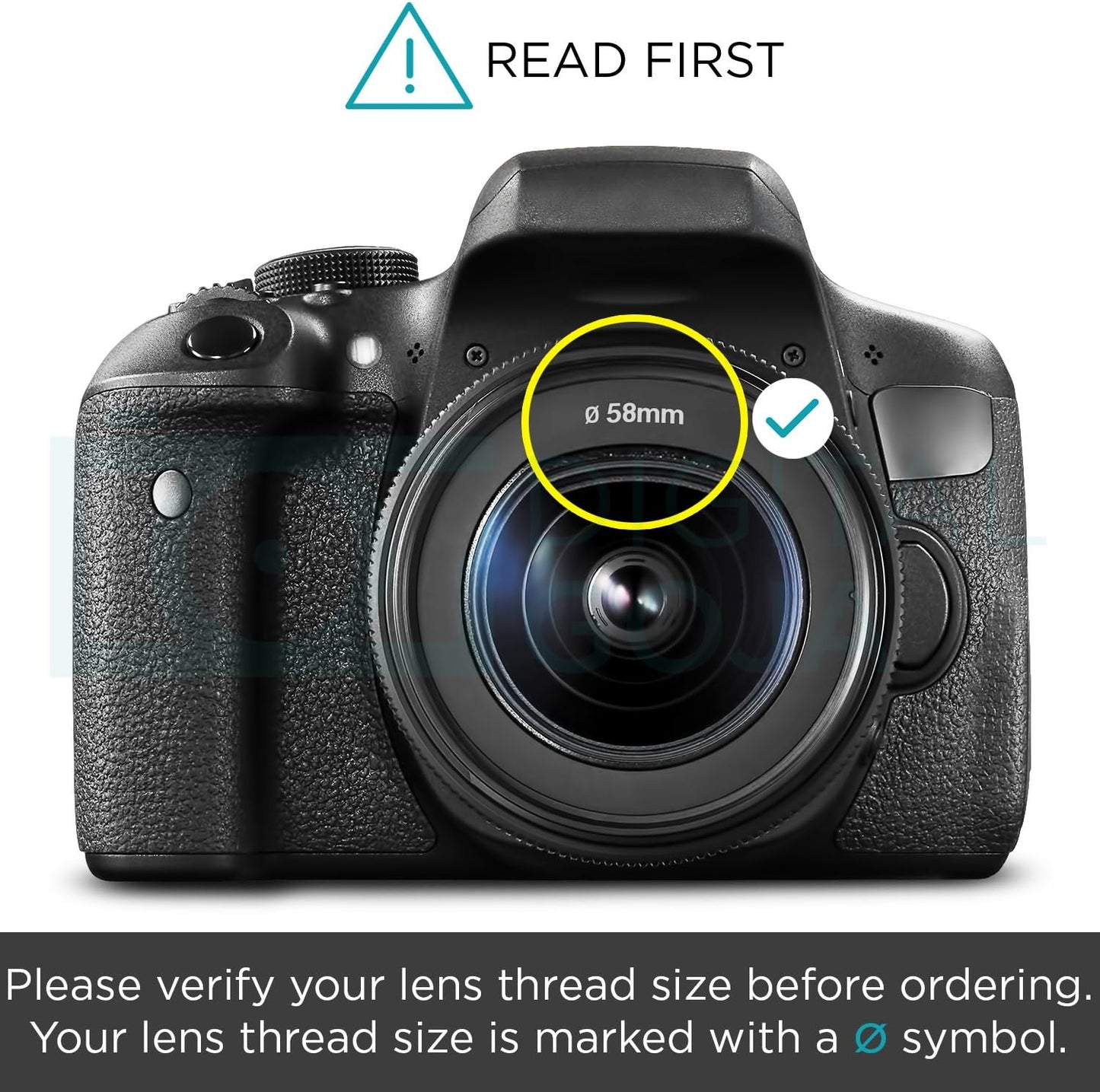 Altura Photo 58MM Tulip Flower Lens Hood for Canon EOS 77D 80D 90D Rebel T8i T7 T7i T6i T6s T6 SL2 SL3 DSLR Cameras with Canon EF-S 18-55mm f/3.5-5.6 is Lens and Select Nikon Lenses