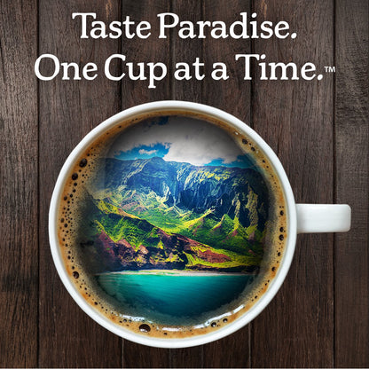 Kauai Coffee Vanilla Macadamia Nut Medium Roast- Compatible with Keurig Pods K-Cup Brewers (1 Pack of 24 Single-Serve Cups)
