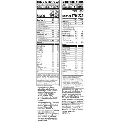 Original Cinnamon Toast Crunch Breakfast Cereal, 12 OZ Cereal Box