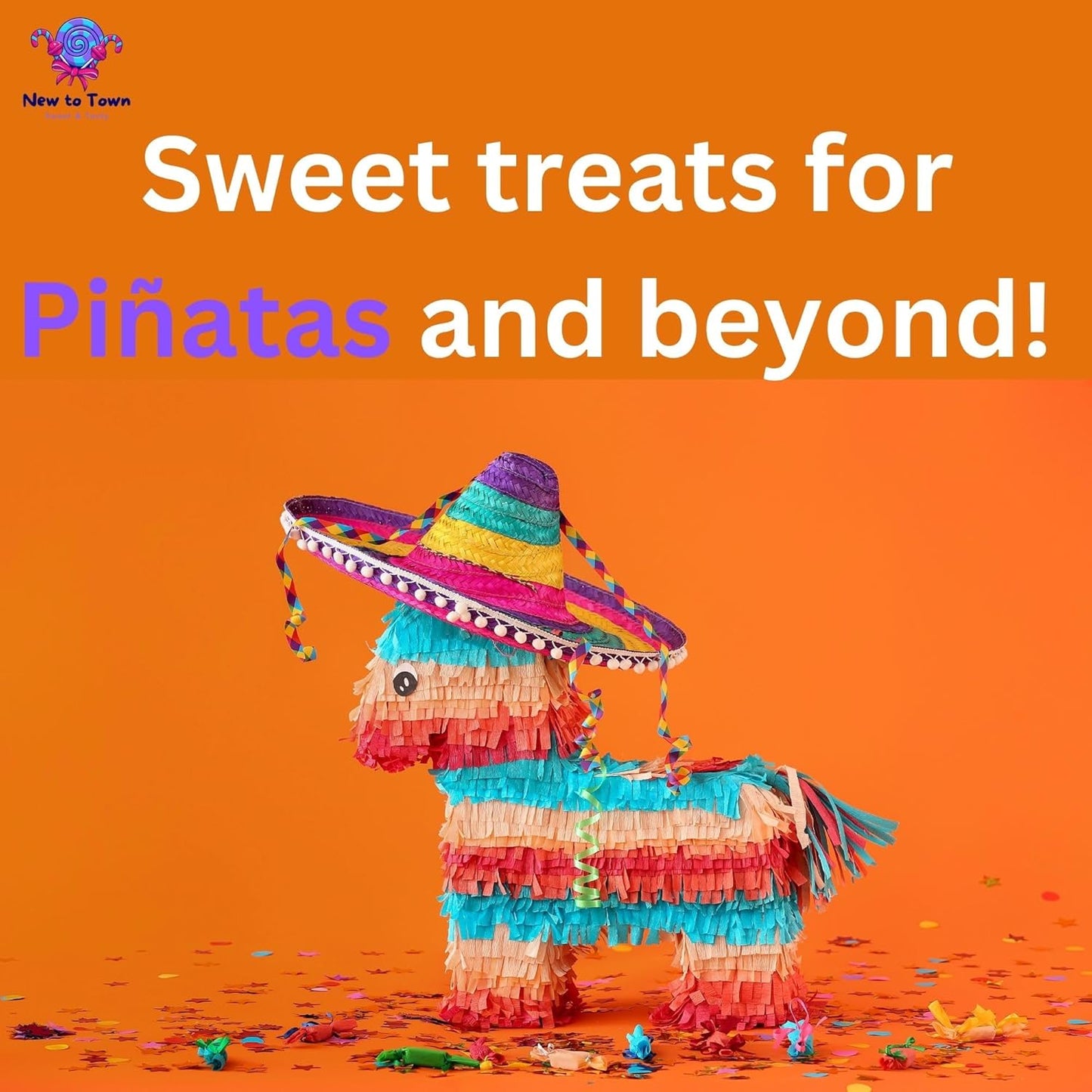 Mexican Candy Variety Pack 120 pieces, Authentic Dulces Mexicanos, Perfect for Piñatas, Includes Vero, Lucas, Pulparindo. Spicy, Sweet and Sour Assortment Mix Candy, Fiesta, Birthdays
