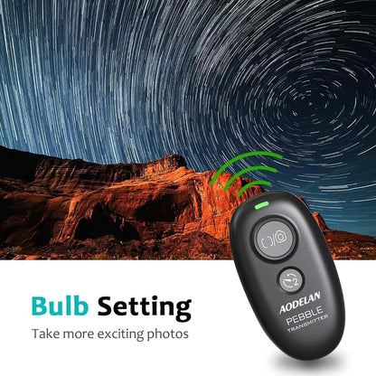 Camera Remote Control Wireless Shutter for Canon EOS RP, R6, ROS RP, Rebel T6, T7, T5, T3, SL2, 5D Mark II, 5d Mark iii, 5d Mark iv, 6D Mark II, 7d Mark ii, 7D Series, 5D Series; for Fujifilm X-T3