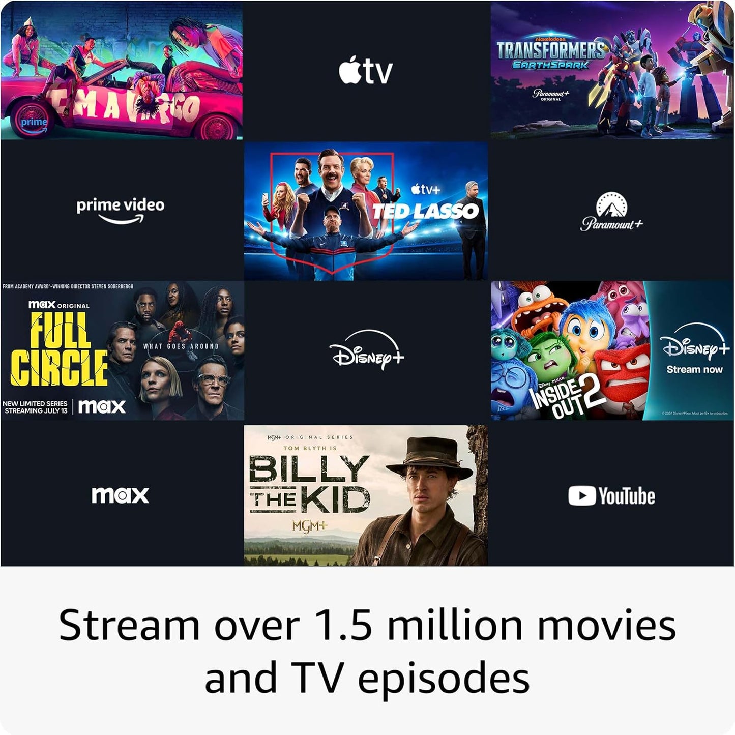 Amazon Fire TV Stick Lite, free and live TV, Alexa Voice Remote Lite, smart home controls, HD streaming