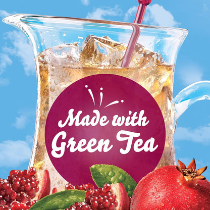 Crystal Light Sugar-Free Pomegranate Green Tea Naturally Flavored Powdered Drink Mix 5 Count Pitcher Packets