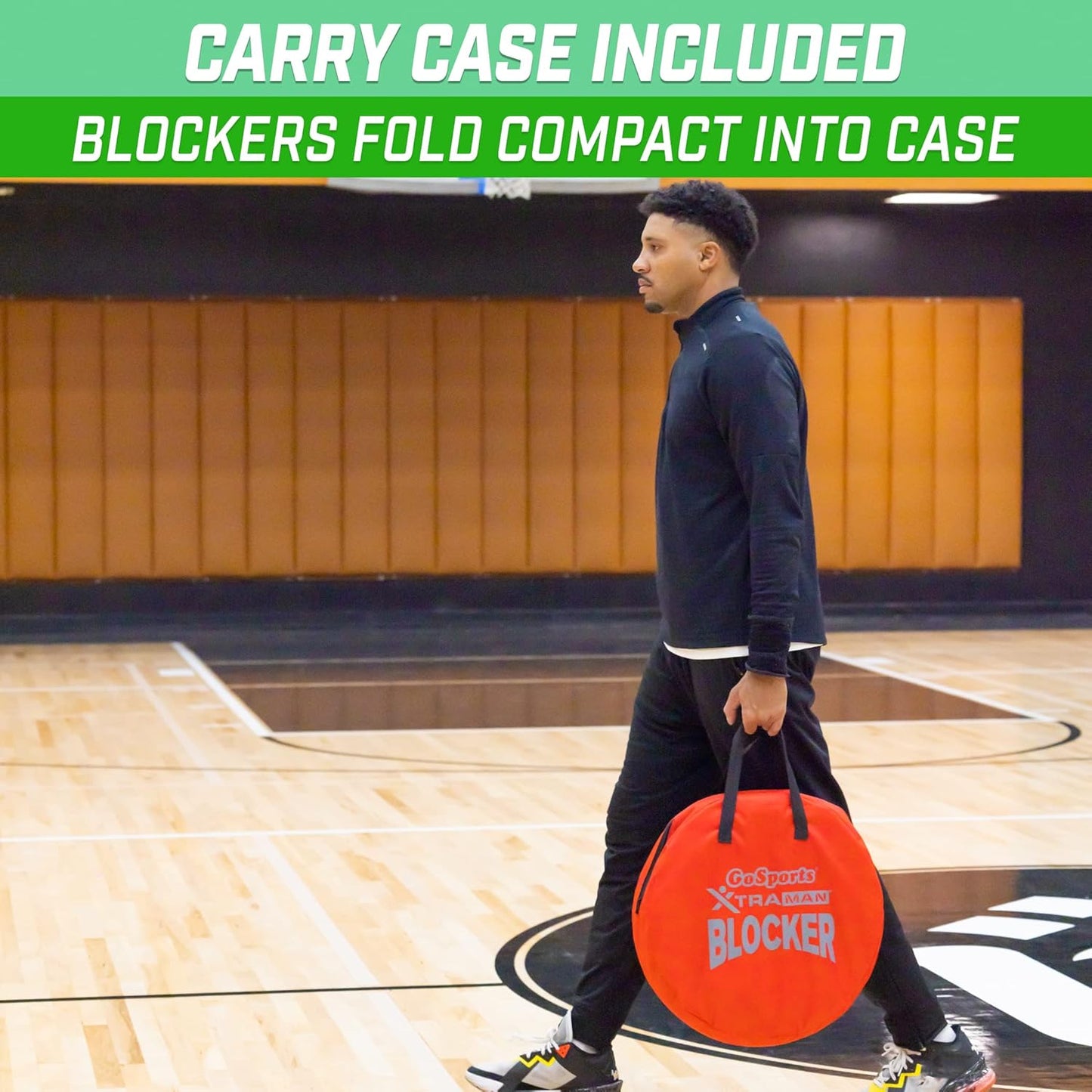 GoSports XTRAMAN Blocker Pop-Up Defenders 3 Pack - Safely Simulate Defenders for All Major Sports - Basketball, Soccer, Football and More
