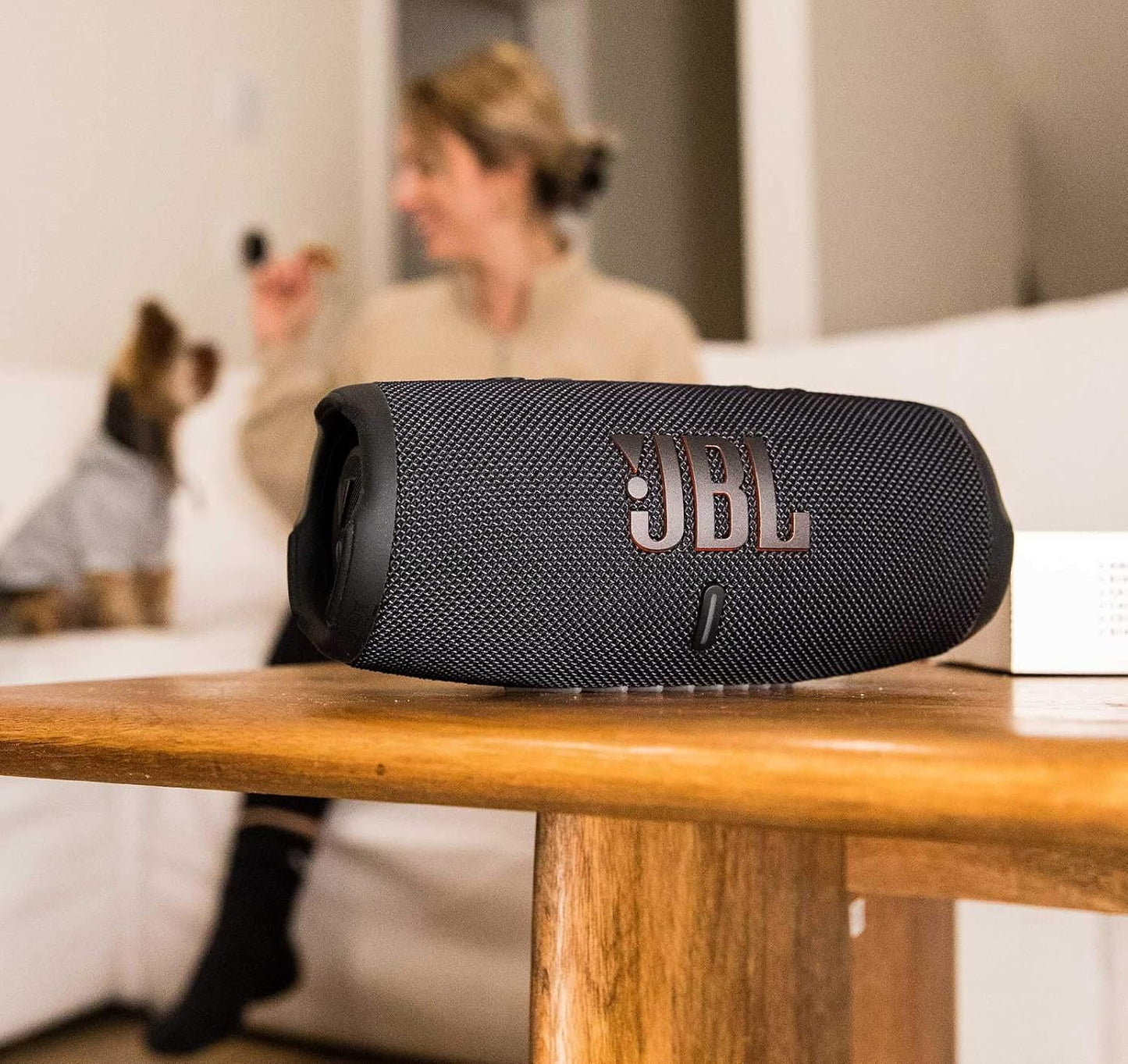 JBL CHARGE 5 - Portable Waterproof (IP67) Bluetooth Speaker with Powerbank USB Charge out, 20 hours playtime, JBL Partyboost (Black)