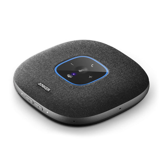 Anker PowerConf S3 MS Speakerphone with Microsoft Teams Certification, 6 Mics, Enhanced Voice Pickup, 24H Call Time, App Control, Bluetooth 5.3, USB C, Compatible with Leading Platforms, Home Office