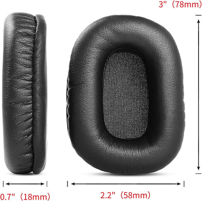 Ear Pads Replacement B450-XT Microphone Foam Compatible with VXI Blueparrott B450-XT B450XT Bluetooth Headset Mod Kit Ear Cushions Cups (Ear Pads + Microphone Foam)