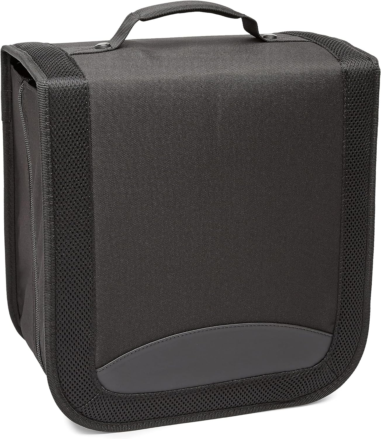 Amazon Basics Polyurethane CD/DVD Portable Storage Binder, 400-capacity, Black