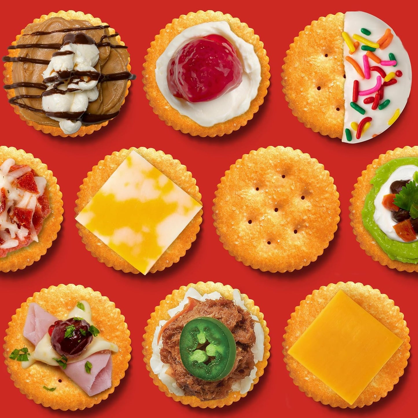 RITZ Fresh Stacks Original Crackers, Party Size, Christmas Crackers, Holiday Crackers, 23.7 oz (16 Stacks)
