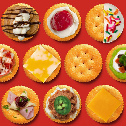 RITZ Fresh Stacks Original Crackers, Party Size, Christmas Crackers, Holiday Crackers, 23.7 oz (16 Stacks)