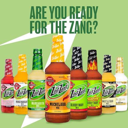 Zing Zang Michelada Mix, Non-Alcoholic Cocktail Mixer, 32 fl oz Bottle (Pack of 1)