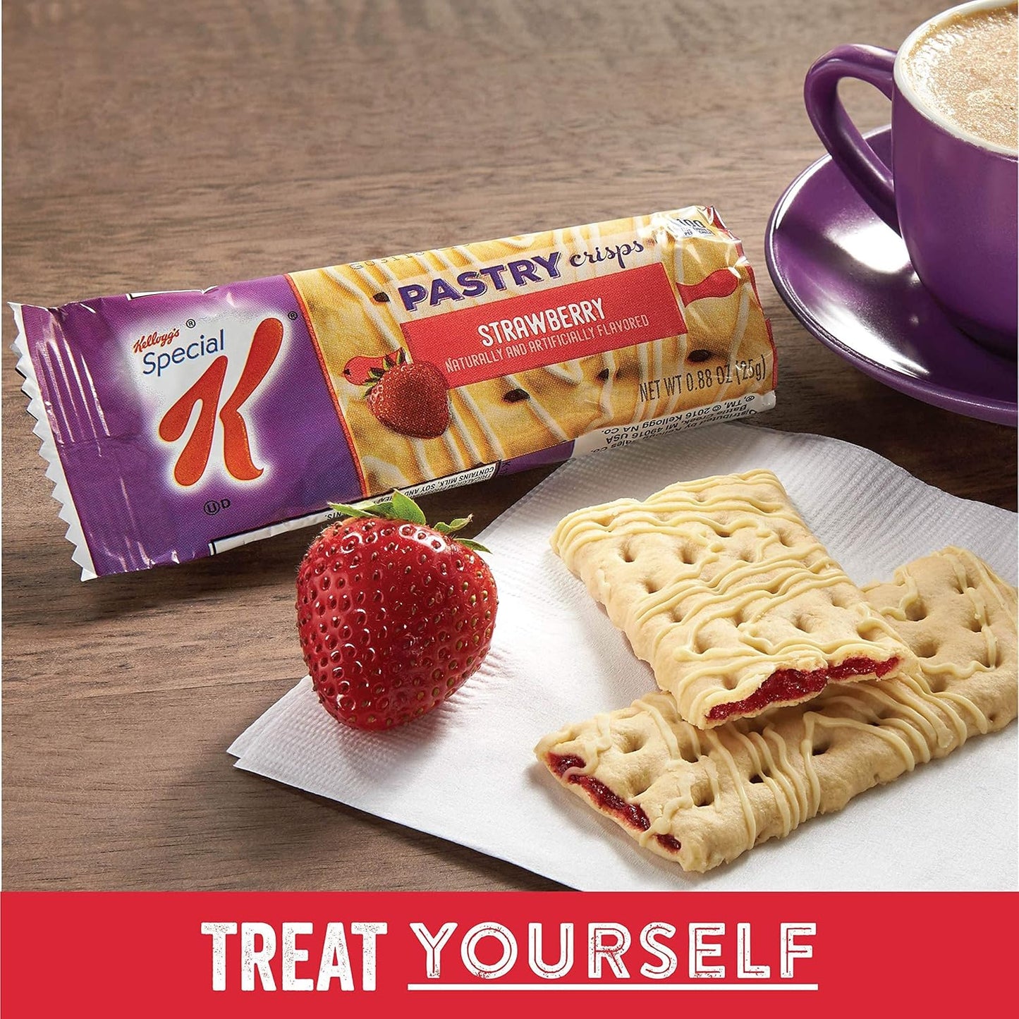 Special K Variety Pack, Brown Sugar Cinnamon/Strawberry/Blueberry Crisps, 36 ct