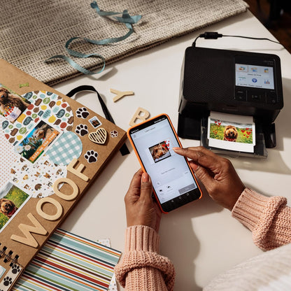 Canon SELPHY CP1500 Compact Photo Printer, Portable Photo Printer, Instant Photo Printer, Mobile Friendly, AirPrint, Black