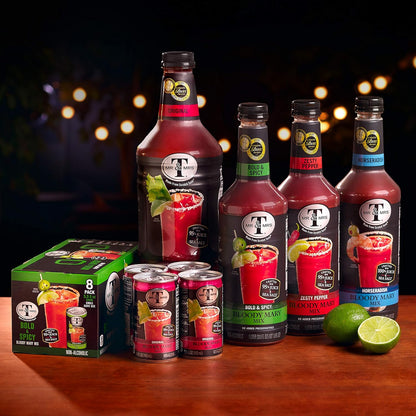 Mr & Mrs T Bold & Spicy Bloody Mary Mix, 1.75 Liter Bottle