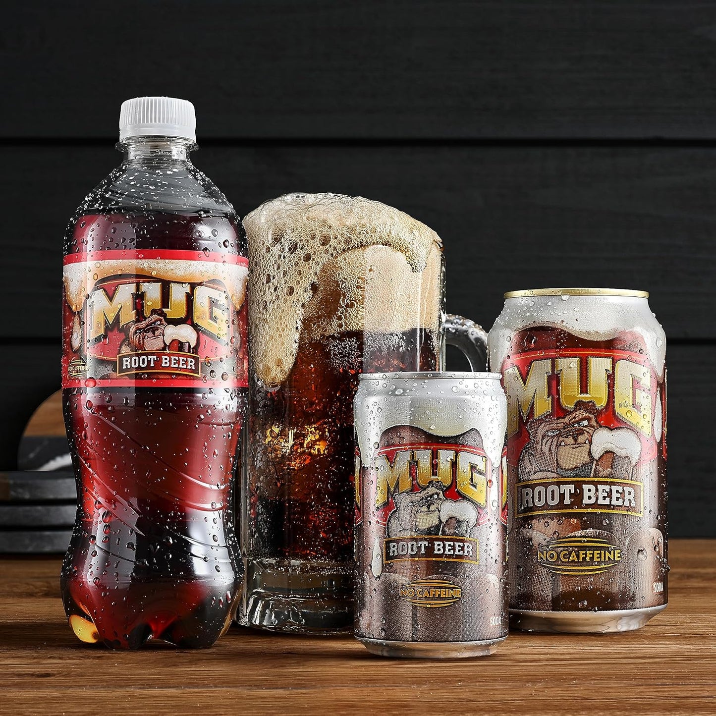 Mug Root Beer Soda, 7.5 Ounce Mini Cans, 10 Pack