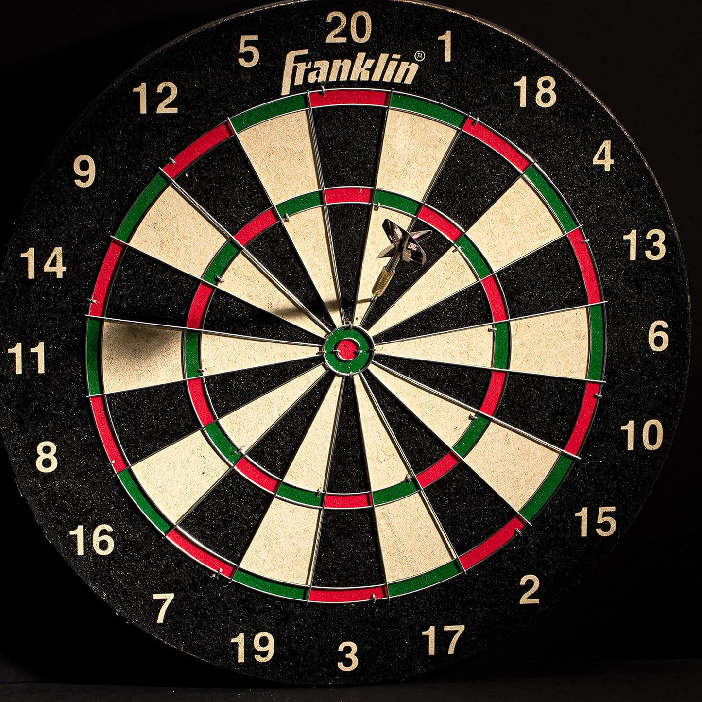 Franklin Sports Professional Dartboard - Regulation Size Dartboard - 18" Inch Dartboard